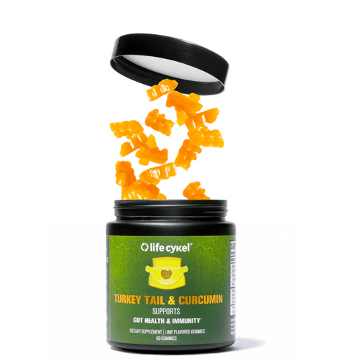 Turkey Tail and Curcumin Gummies (60 gummies)