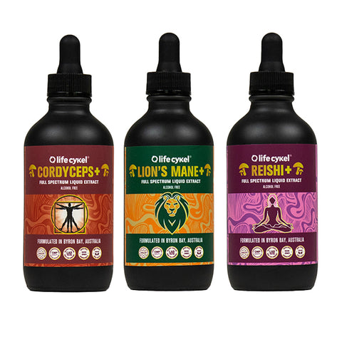 Professional Athletes Pack - Lion's Mane, Cordyceps, Reishi
