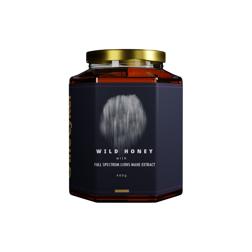 Wild Honey with Full Spectrum Lions Mane Extract