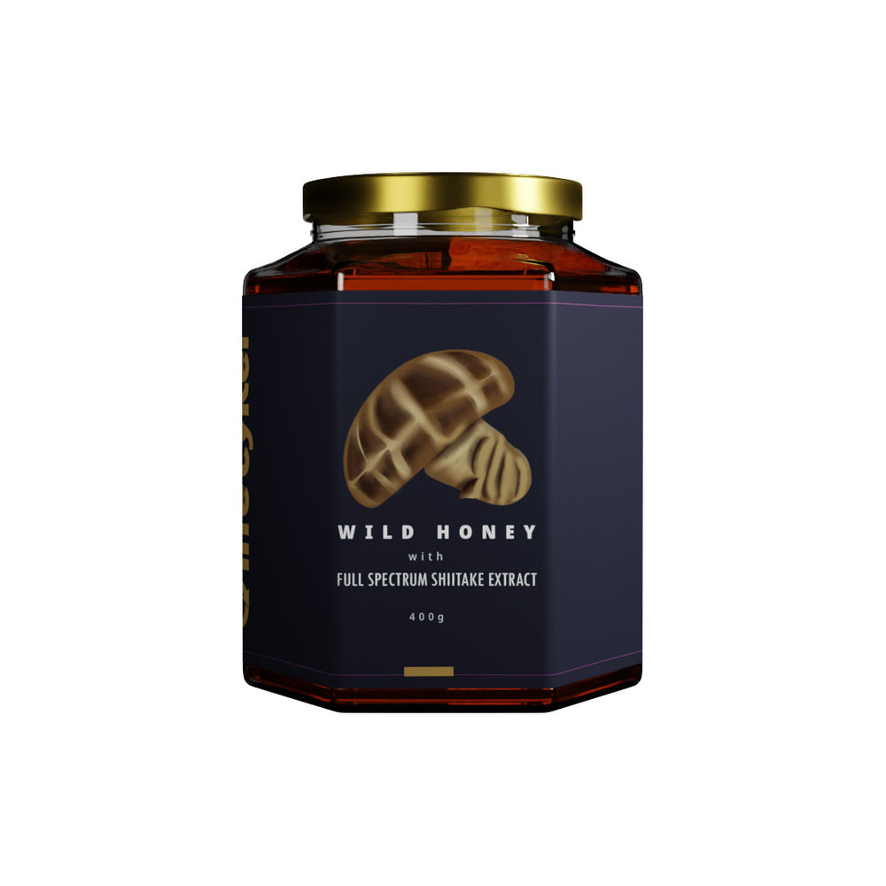 Wild Honey with Full Spectrum Shiitake Extract