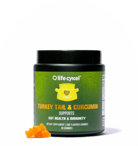 Turkey Tail and Curcumin Gummies (60 gummies)